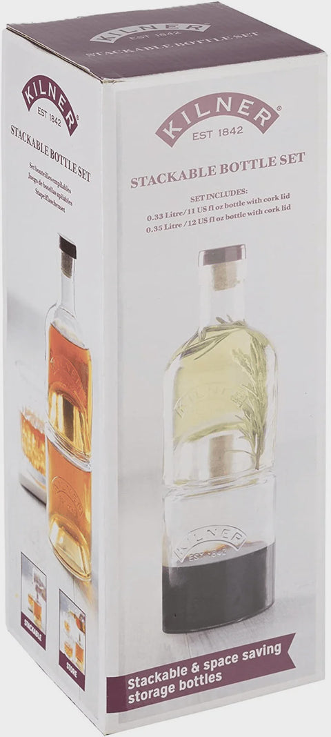 Stackable Bottle Set 350Ml/330ml