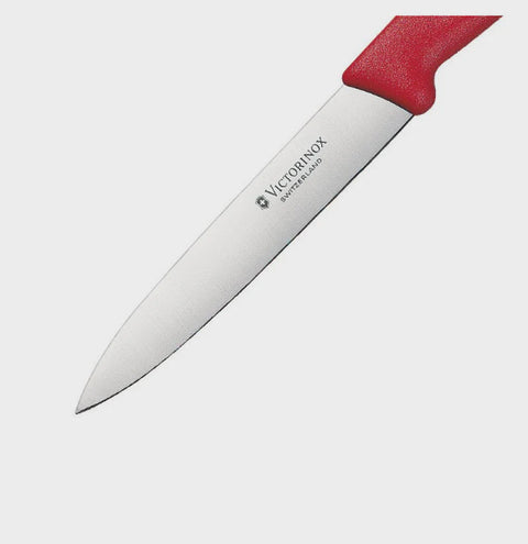 Paring Knife Pointed Blade 10cm Red