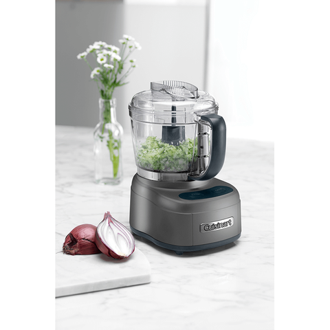 Mini Prep Food Processor - Gun Metal Grey