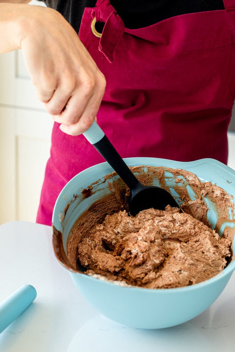 Spoon Spatula, Soft Grip, Mineral Water, Carded