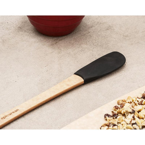 Silicone Small Spatula Natural 28X0.6Cm