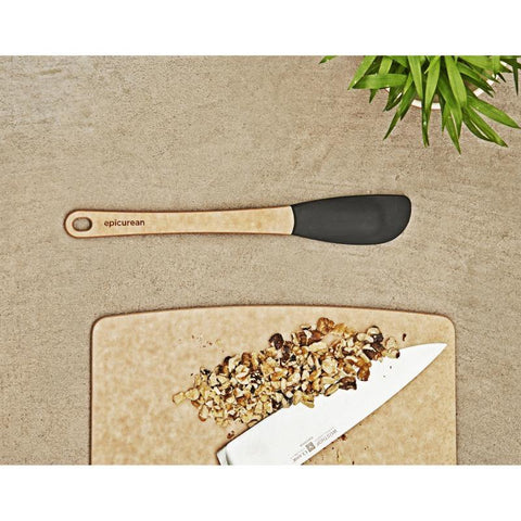 Silicone Small Spatula Natural 28X0.6Cm