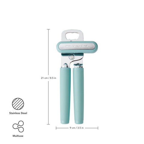 Can and Bottle Opener, Soft Grip, Mineral Water, Carded