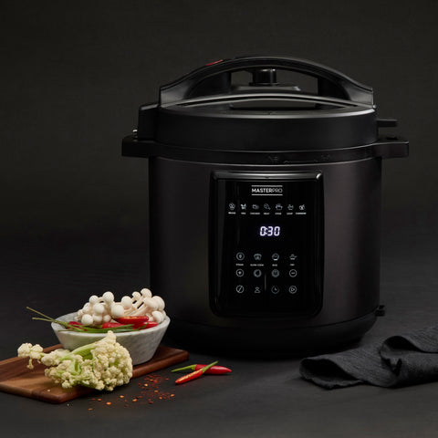 12-in-1 6L Digital Multi Cooker Black