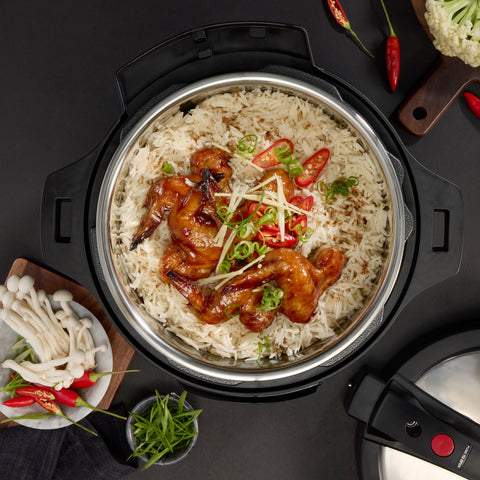 12-in-1 6L Digital Multi Cooker Black