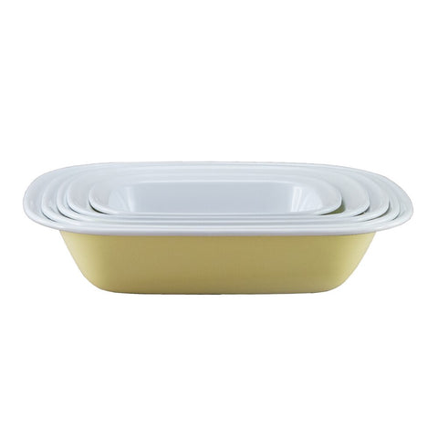 5 Piece Oblong Pie Dish Set 20 24 26 28