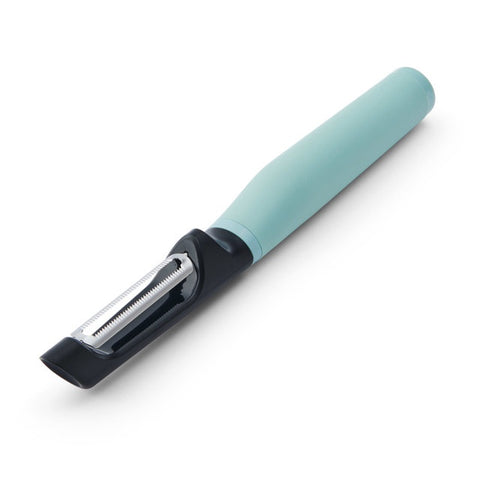 Swivel Peeler, Soft Grip, Mineral Water, Carded