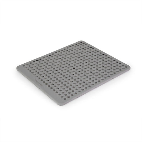 Sink Mat, Charcoal Grey, Carded