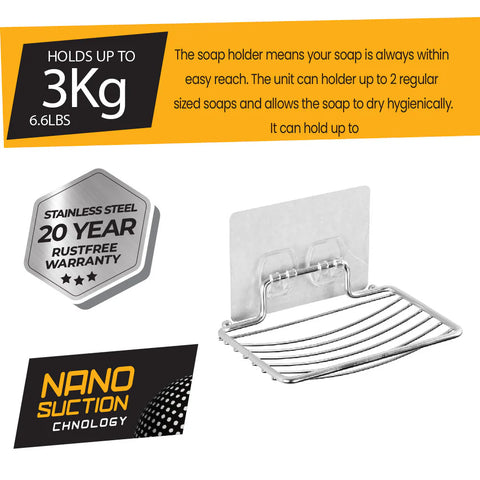 White Magic I-Hook Soap Holder