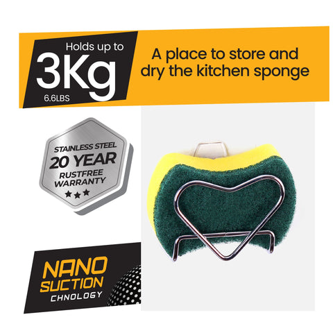 White Magic I-Hook Sponge Holder