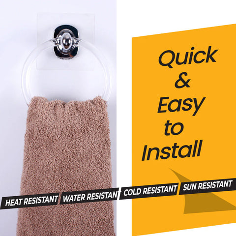 White Magic I-Hook Hand Towel Holder