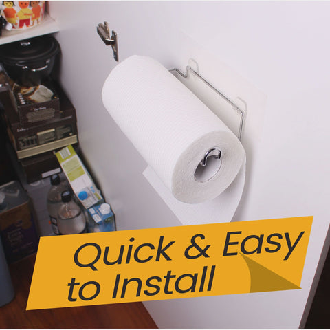 White Magic I-Hook Paper Towel Holder