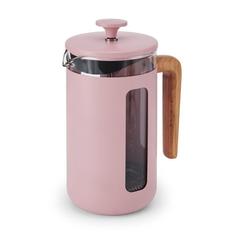 Pisa Cafetiere 8 Cup 1.0L Pink