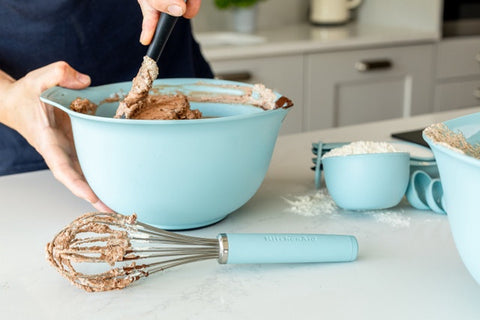 Manual Hand Whisk, Soft Grip, Mineral Water, Carded