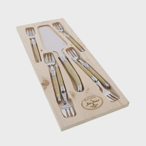 7-Piece Cake Set - Light Horn