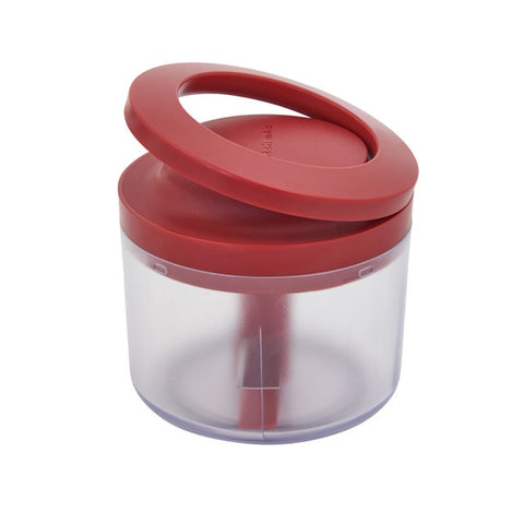Hand Pull Food Chopper, 700ml, Empire Red, Boxed