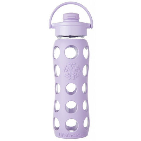 650Ml Lifefactory Flip Top Cap Bottle - Lilac