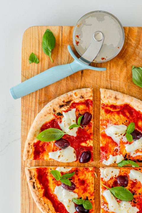 Pizza Wheel, Soft Grip, Mineral Water, Carded