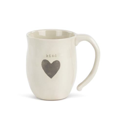 Warm Heart - 11.4cm/4.5" Kindness Heart Mug