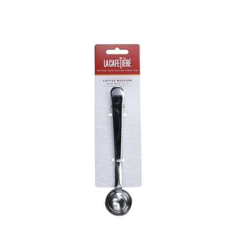 SS Coffee Measure Spoon and Bag Clip