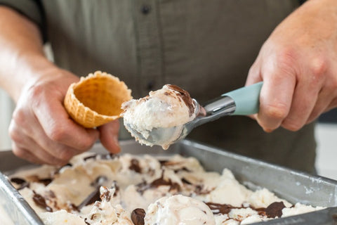 Ice Cream Scoop, Soft Grip, Mineral Water, Carded