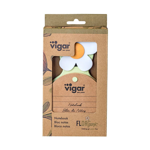 Vigar Flower Power Notebook With Suction