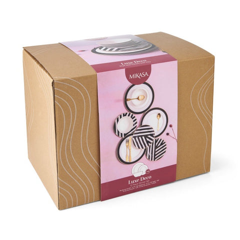 Luxe Deco 12pc Dinner Set