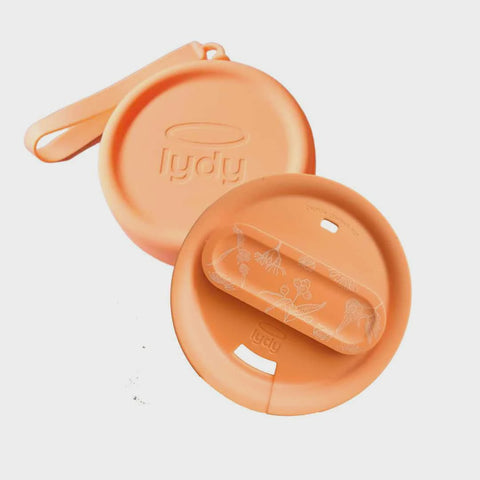 Reusable Lid - Limited Edition Australian Native - Peach
