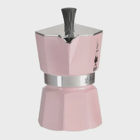 Moka Express 3 Cup Candy Pink