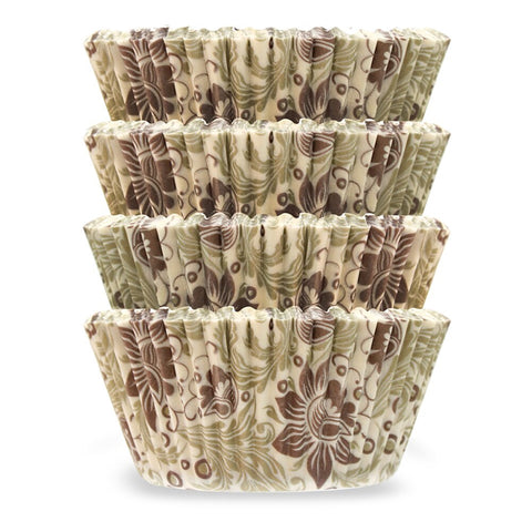 Bake Cups (Floral) Pack 80