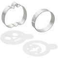 Pumpkin/Circle Cookie Cutter Stencil Set