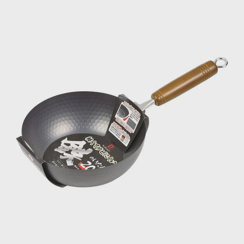 Pearl Life Rust-Proof Iron Wok 20cm