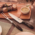 Churrasco Carving Set with Leather Pouch 3 Piece