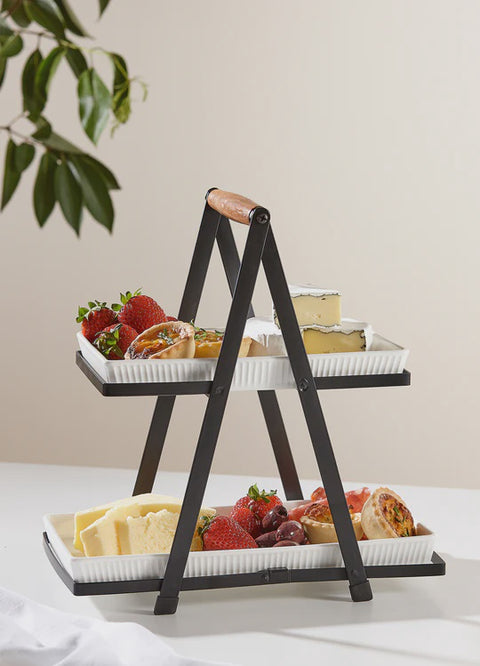 Classica 2 Tier Serving Tower