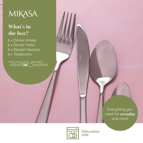 Harlington 24pc Cutlery Set