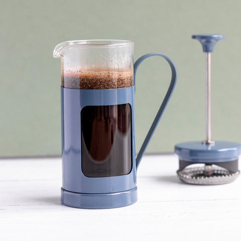 Monaco Cafetiere 3 Cup 350ml Blue