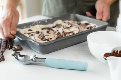 Ice Cream Scoop, Soft Grip, Mineral Water, Carded