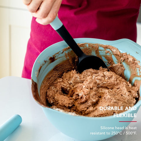 Spoon Spatula, Soft Grip, Mineral Water, Carded