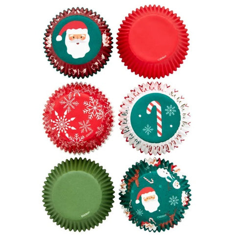 Traditional Christmas Baking Cups