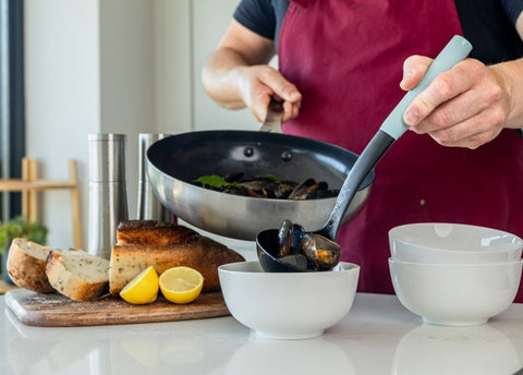 Ladle, Soft Grip, Mineral Water, Carded