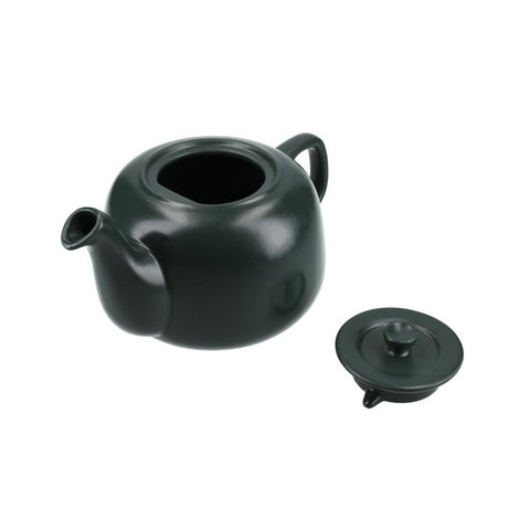 Ceramic Teapot, Green, 1.2 Litres, Labelled