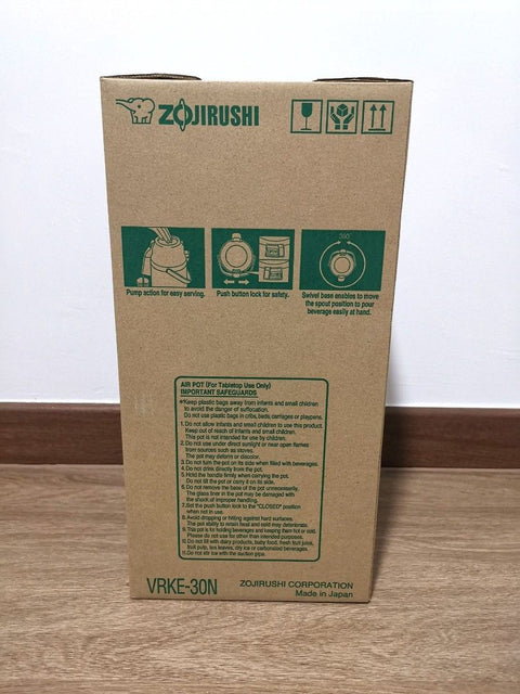 Vacuum Glass Liner Air Pot 3 L, HM - Mint Grey